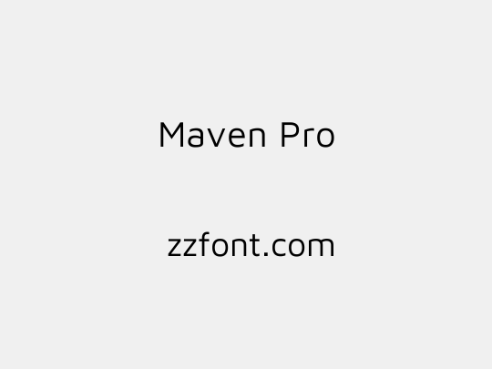 Maven Pro