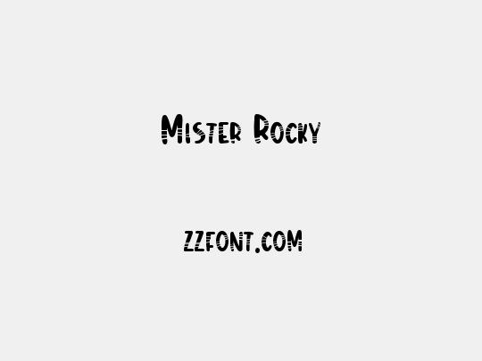 Mister Rocky