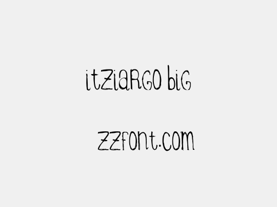 ITZIARGO BIG