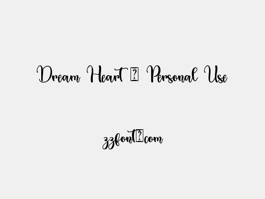 Dream Heart - Personal Use