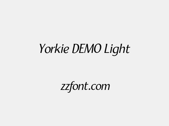 Yorkie DEMO Light