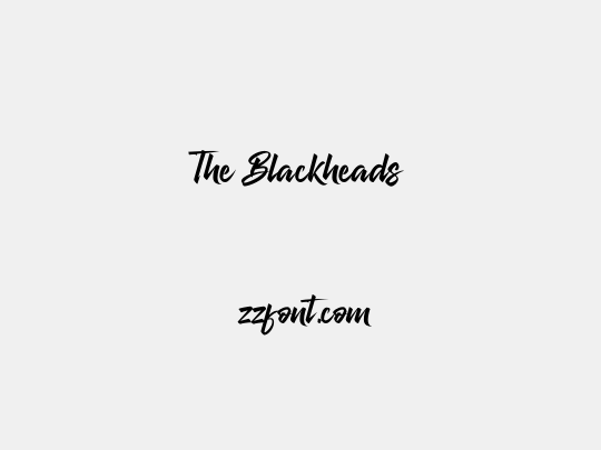 The Blackheads