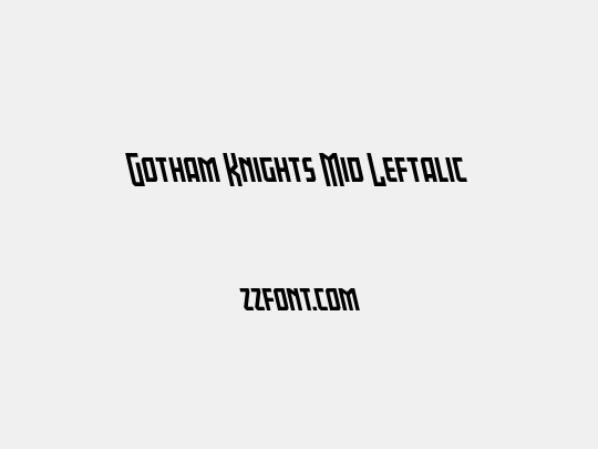 Gotham Knights Mid Leftalic