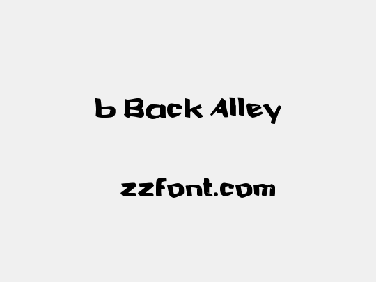 b Back Alley