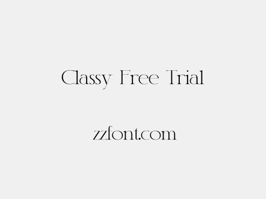 Classy Free Trial