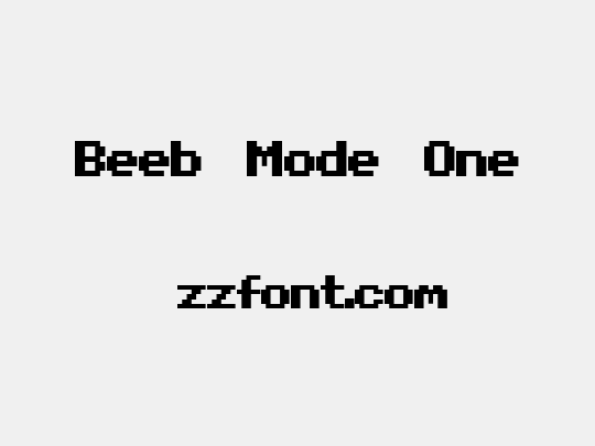 Beeb Mode One