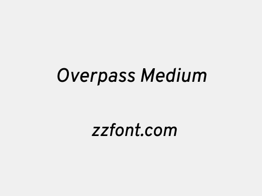 Overpass Medium
