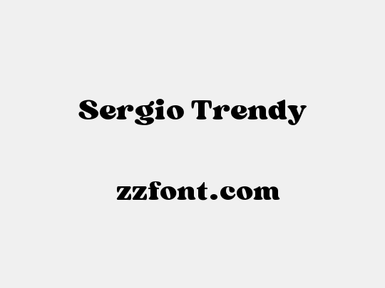 Sergio Trendy