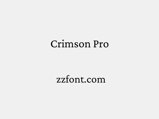 Crimson Pro