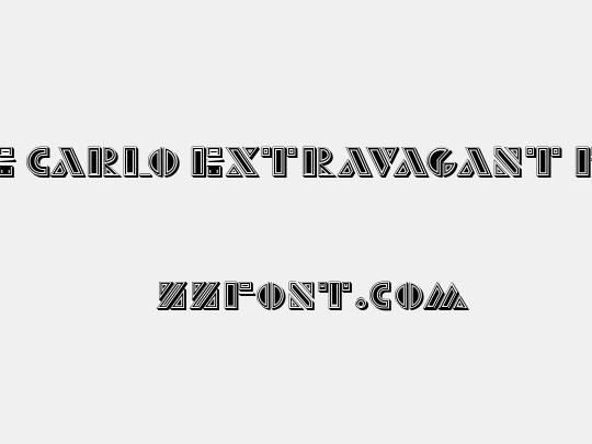 Monte Carlo Extravagant Filled