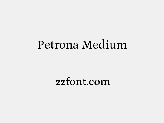 Petrona Medium