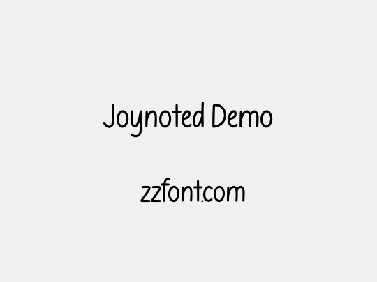Joynoted Demo