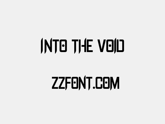 Into The Void