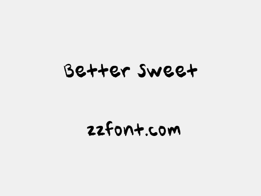 Better Sweet