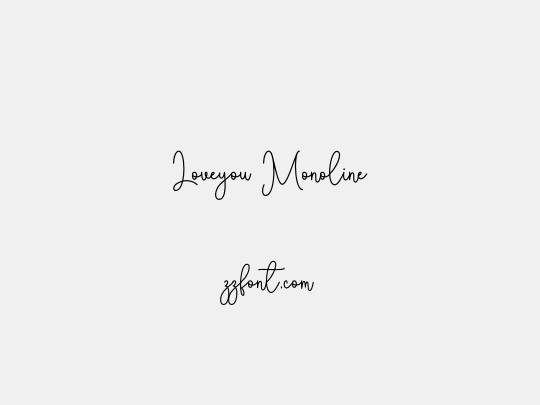 Loveyou Monoline