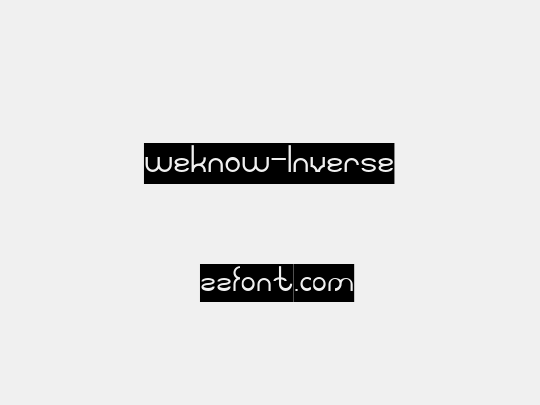 weknow-Inverse