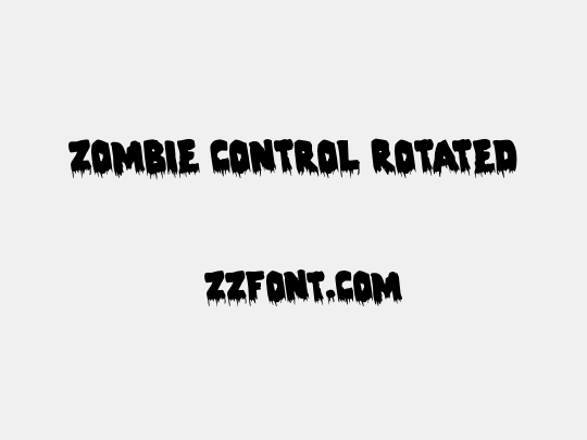 Zombie Control Rotated