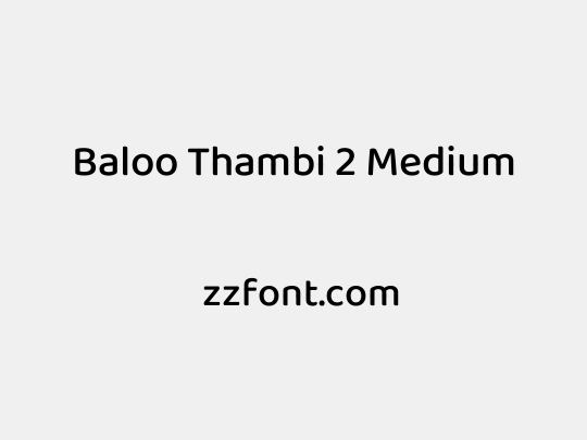 Baloo Thambi 2 Medium