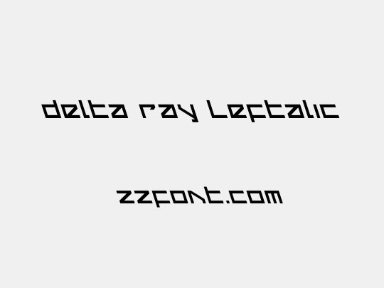 Delta Ray Leftalic