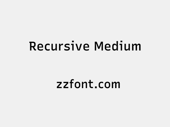Recursive Medium