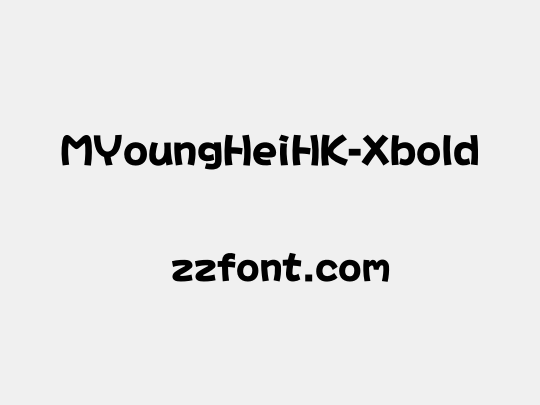 MYoungHeiHK-Xbold