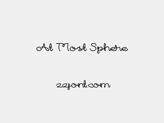 At Most Sphere