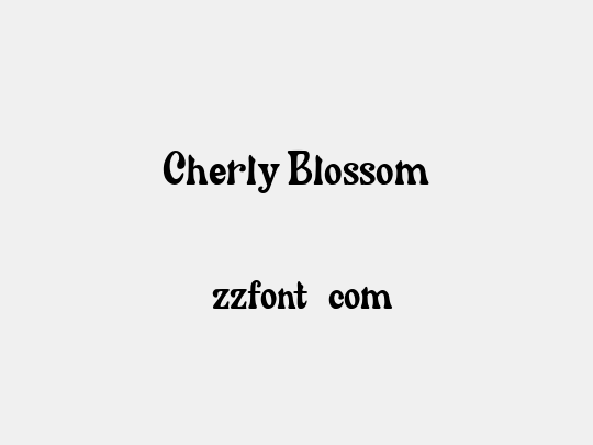 Cherly Blossom