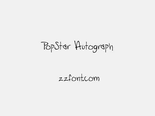 PopStar Autograph