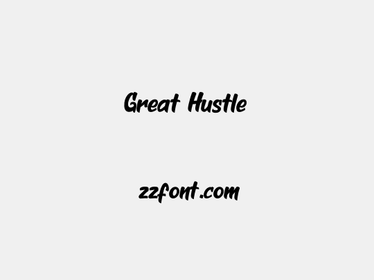 Great Hustle