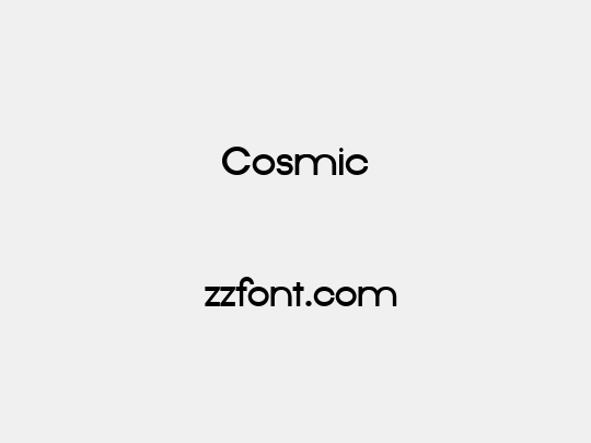 Cosmic