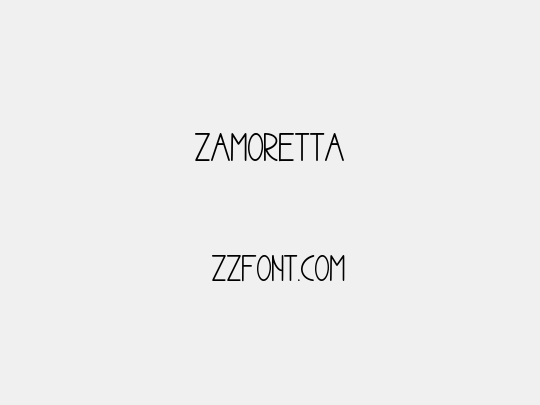 Zamoretta