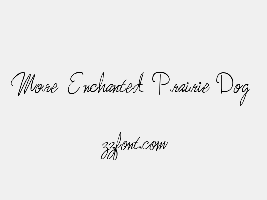 More Enchanted Prairie Dog