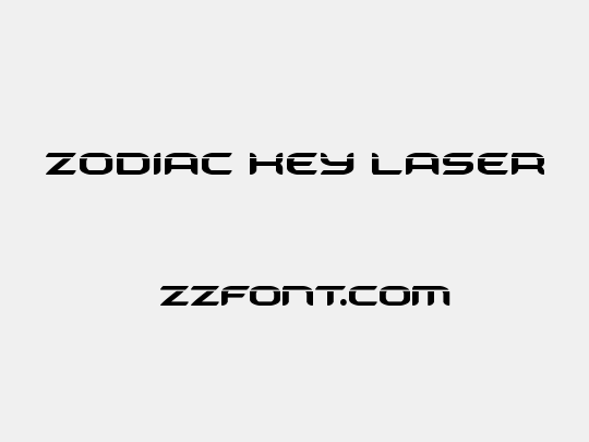 Zodiac Key Laser
