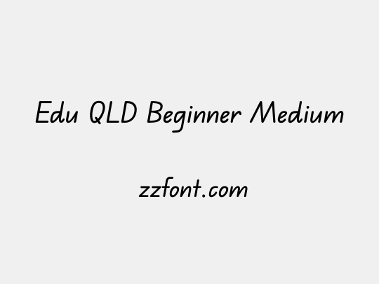 Edu QLD Beginner Medium