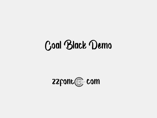 Coal Black Demo