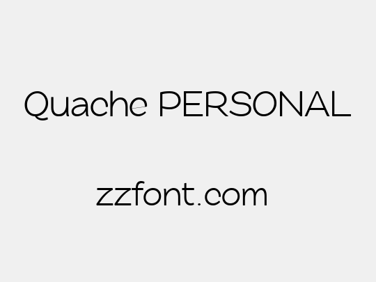 Quache PERSONAL