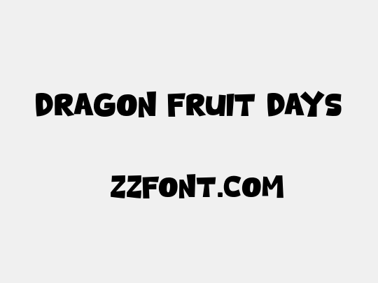 Dragon Fruit Days