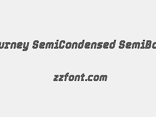 Tourney SemiCondensed SemiBold
