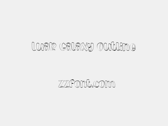 Luar Galaxy Outline
