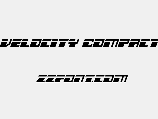 Escape Velocity Compact Italic