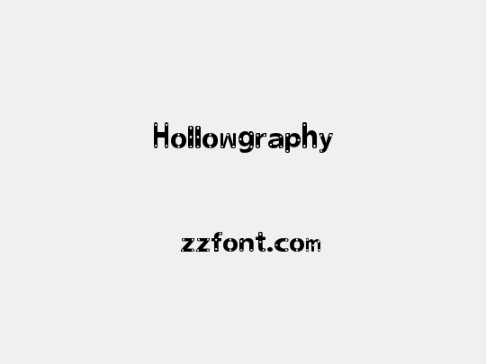 Hollowgraphy