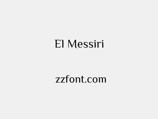 El Messiri