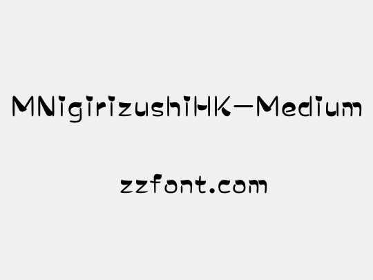 MNigirizushiHK-Medium
