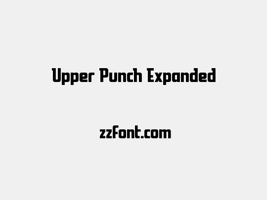 Upper Punch Expanded