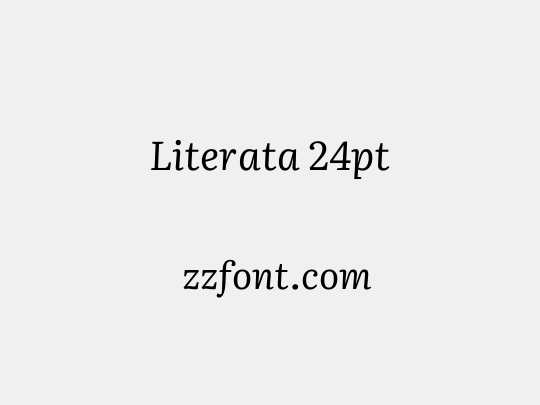 Literata 24pt