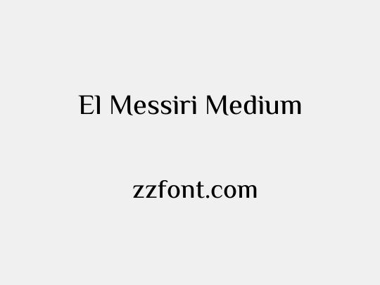 El Messiri Medium