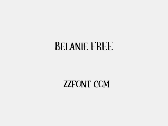 Belanie FREE