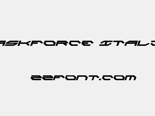 Taskforce Italic