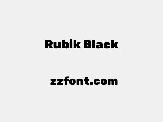 Rubik Black