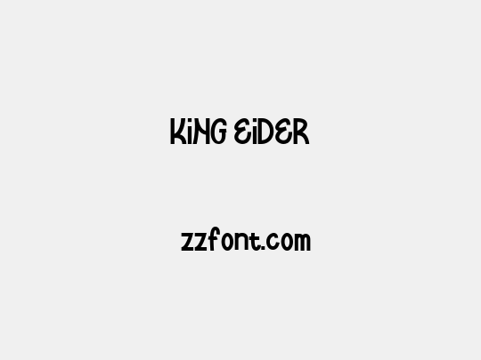 KING EIDER